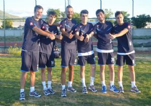 Erzurumspor'un yeni transferleri objektif karşısında